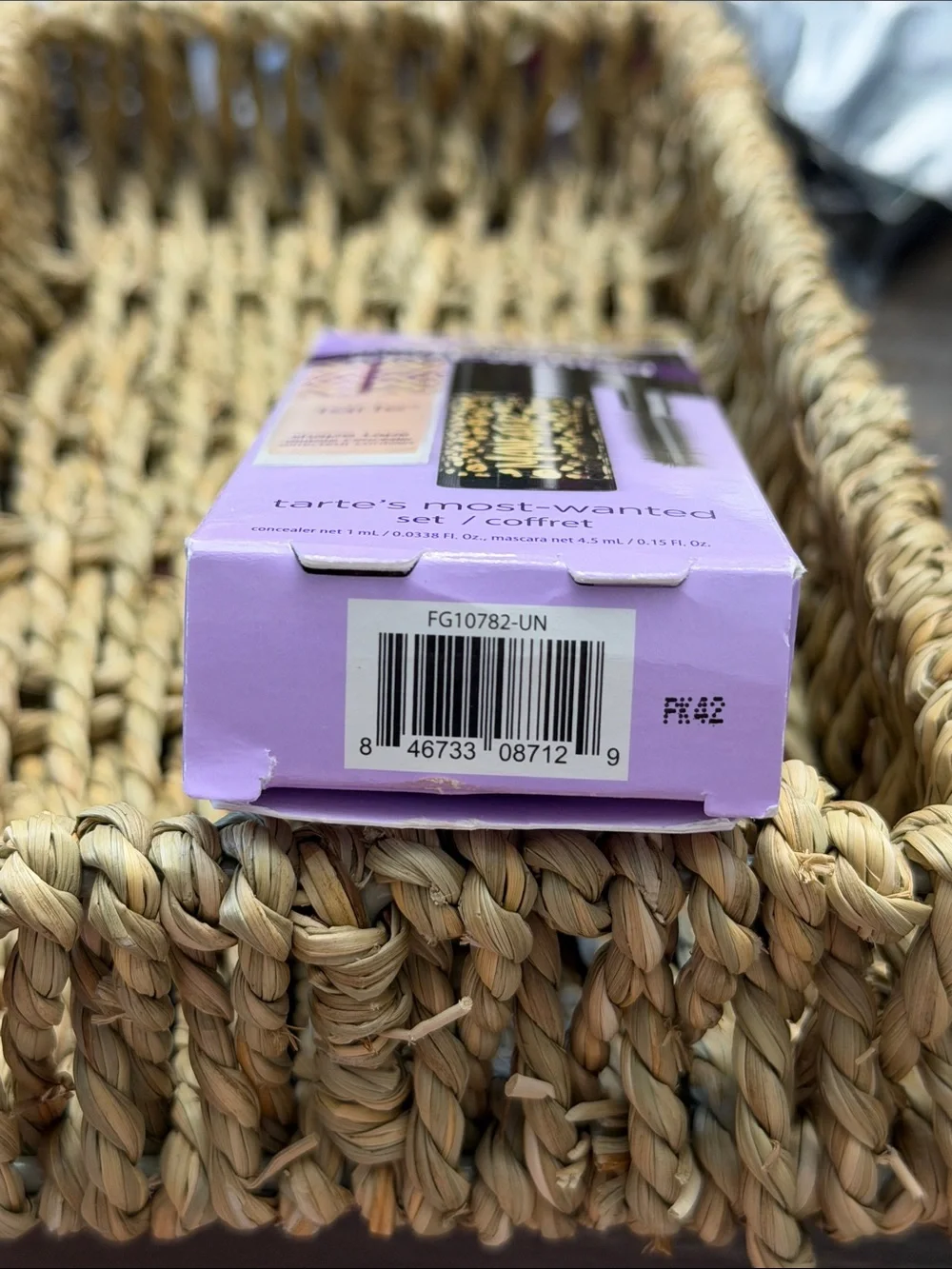 Tarte Most-Wanted Shape Tape Concealer 16N Fair-Light Neutral + Maneater Mascara